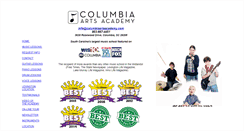 Desktop Screenshot of columbiaartsacademy.com